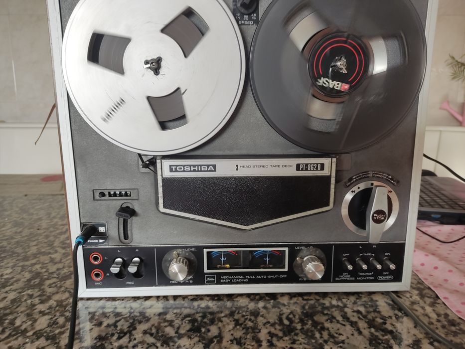 Toshiba PT 862 D Gravador de Bobines