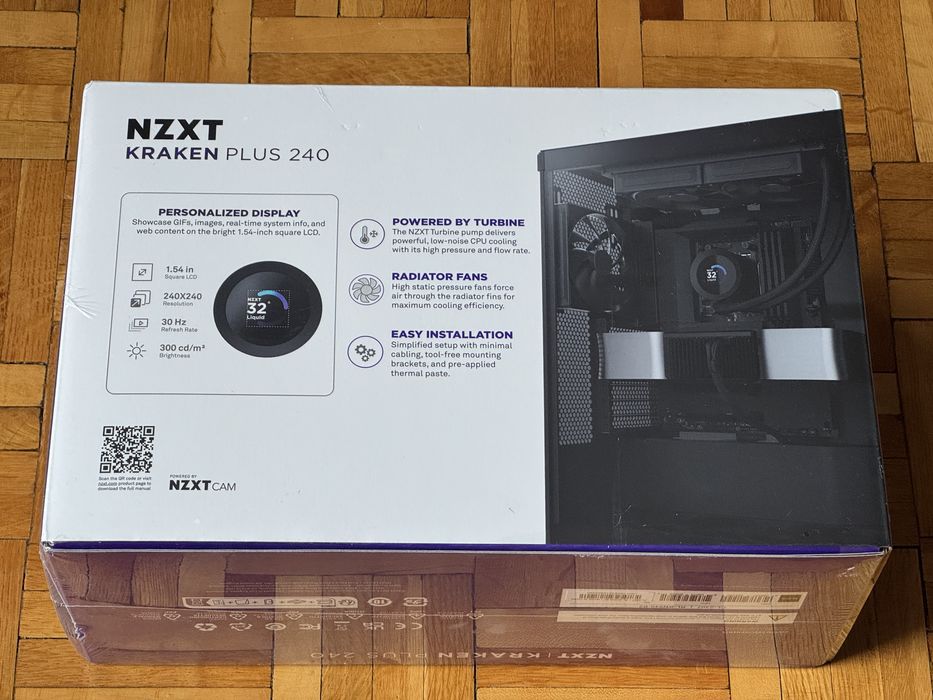 Chłodzenie wodne NZXT Kraken Plus 240