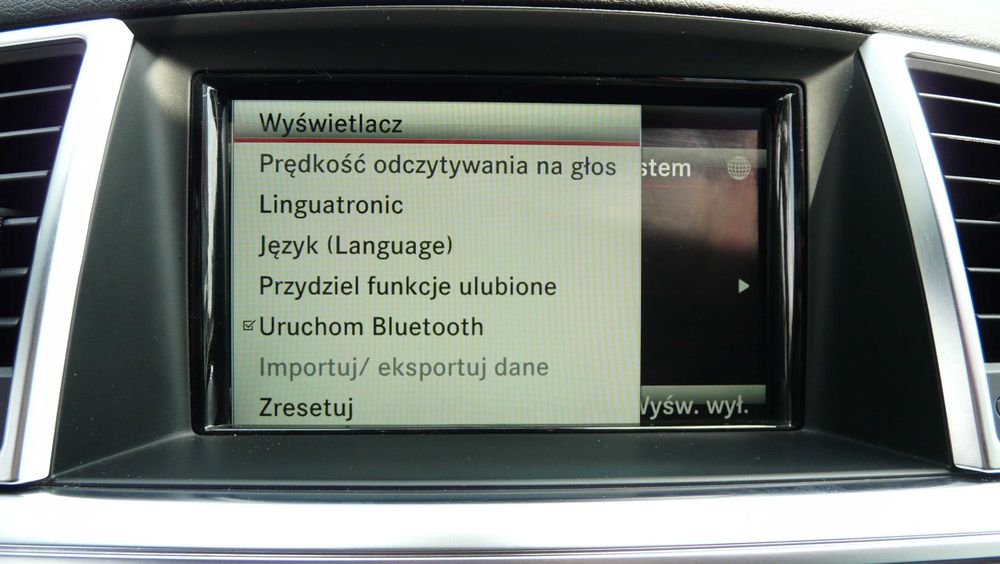 Mercedes C, CLS, E, ML Polskie Menu Lektor Polski Mapa 2024 USA Radio