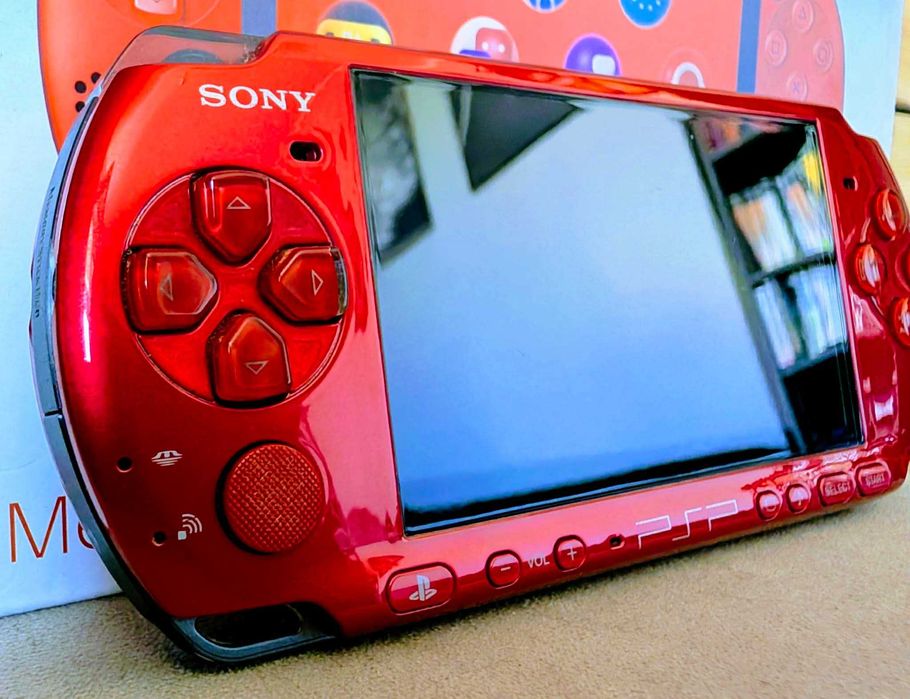 Psp 3000 Radiant Red