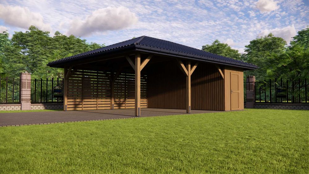 Wiata samochodowa, Carport