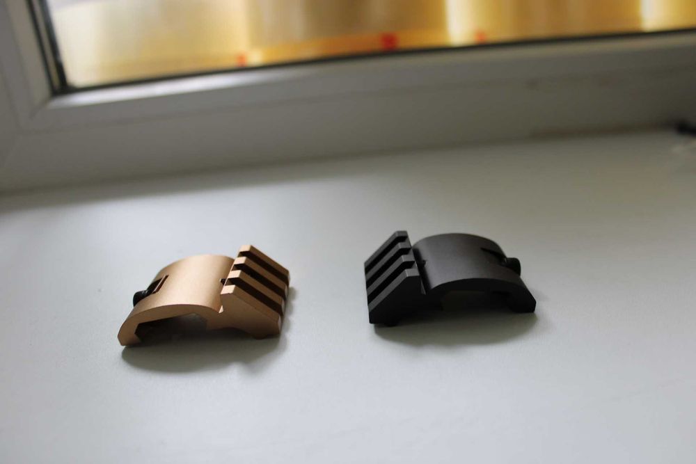 Кутова планка Picatinny/Weaver 45°  —  з ключем