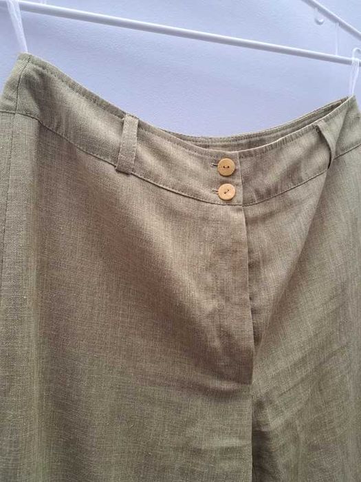 Lniane spodnie Safari Woman, rozmiar 38 – naturalna elegancja na lato