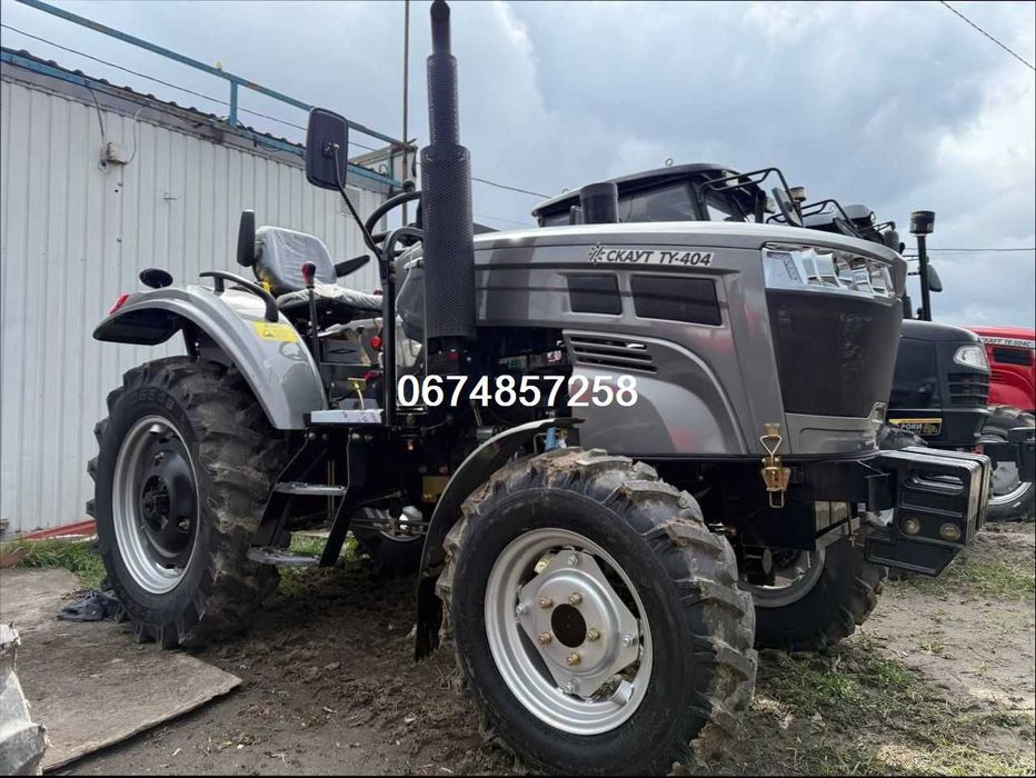 Трактор СКАУТ TY-404 Козирок/Рівний пол/Доставка 0/Реверс/Комфортний!
