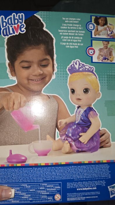 Кукла Baby Alive с волшебным чайным сервизом — чаепитие принцесси