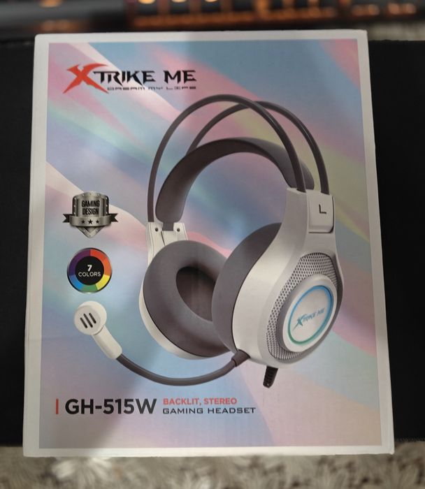Ігрові навушники Xtrike Me GH-515W