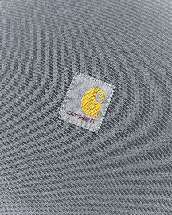 Футболка Carhartt WIP Basic T-Shirt Washed Charcoal