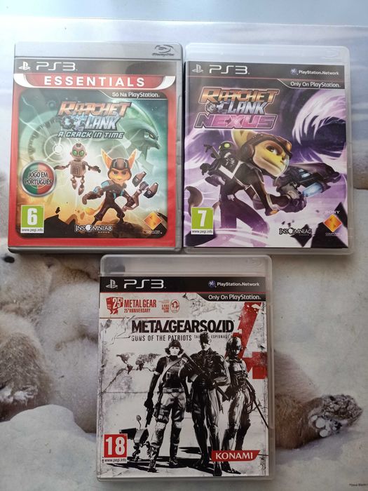 Various PS3 Games – PES, GTA, Ratchet & Clank, Metal Gear Solid64751967302145122