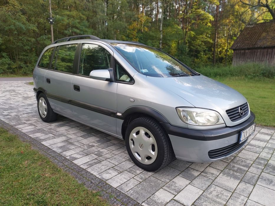 Opel Zafira 1.6 Benz.+ GAZ 7 Osobowa Stan b. dobry