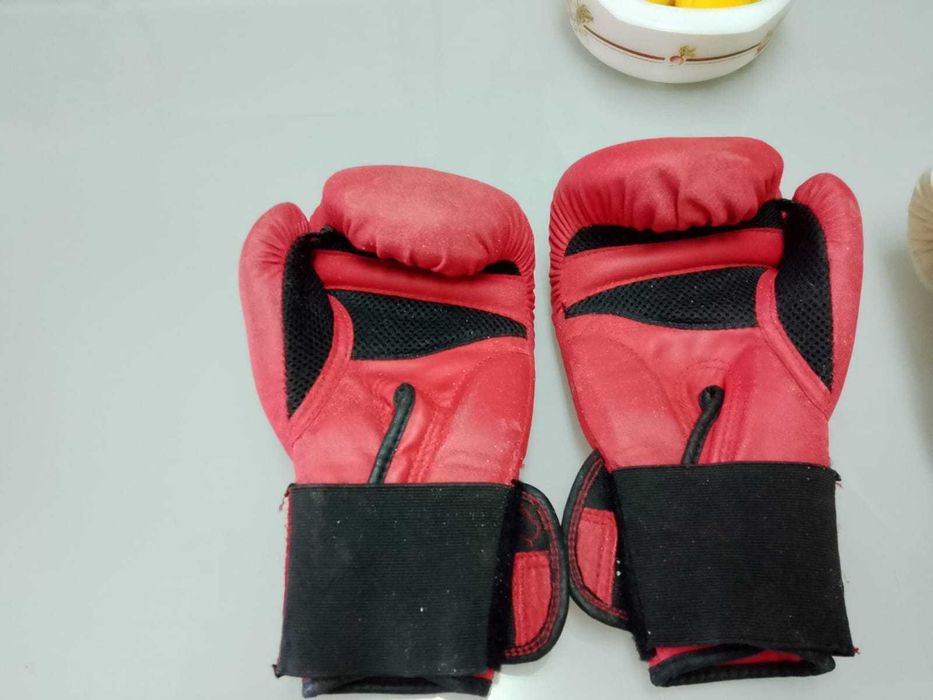 2 pares de luvas de boxe Domyos Air cooling system