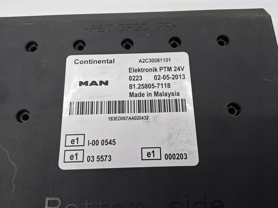 MAN TGX 22.440 Moduł Sterownik PTM 8125805-7118
