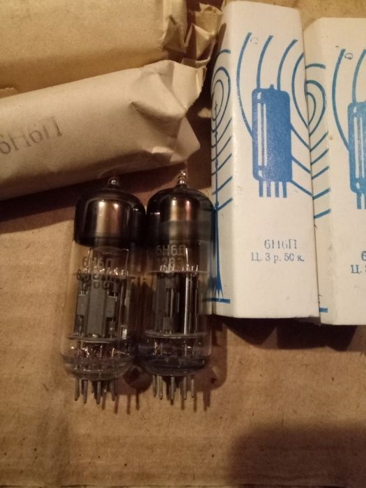 Двойной триод, радиолампа 6н6п Рефлектор, Фотон 60-80е и др: 60 грн ...