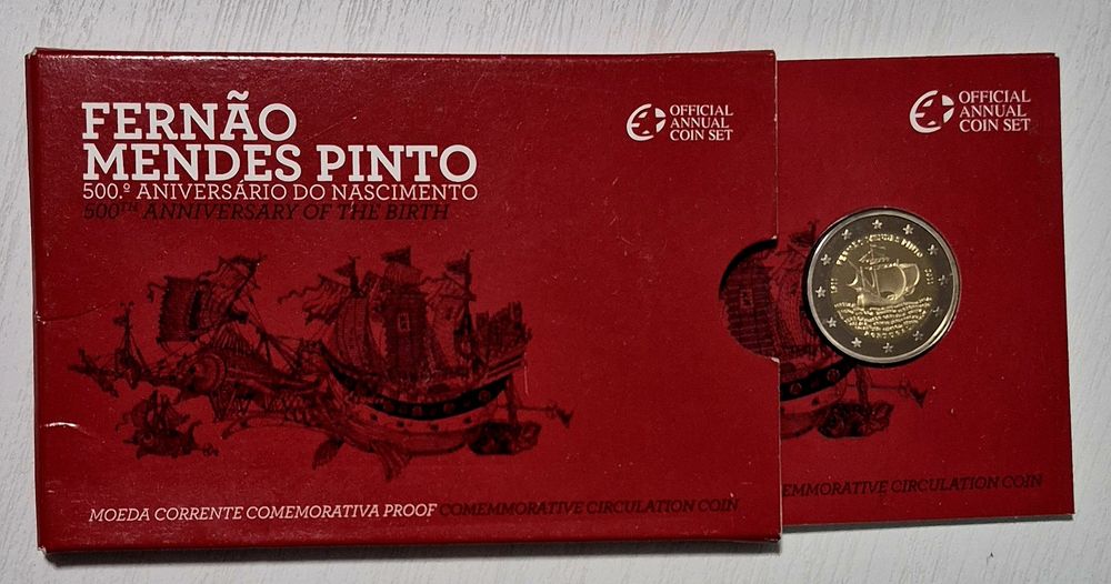 Moedas 2€ proof Portugal