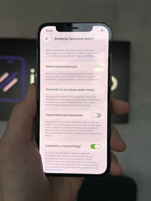 RATY 0% iPhone 12 Pro 128GB BATERIA 100% GWARANCJA 12 miesiecy!!!