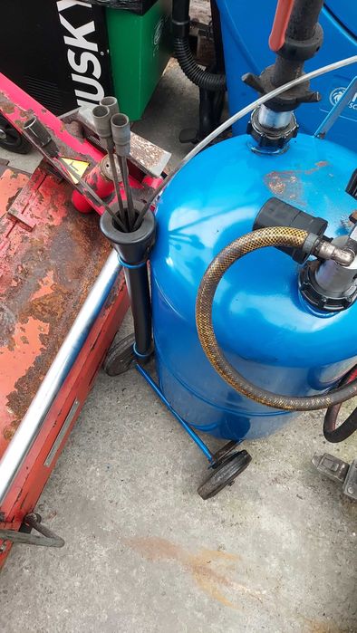 Zlewarka wysysarka oleju GARTEC 80 Litrów