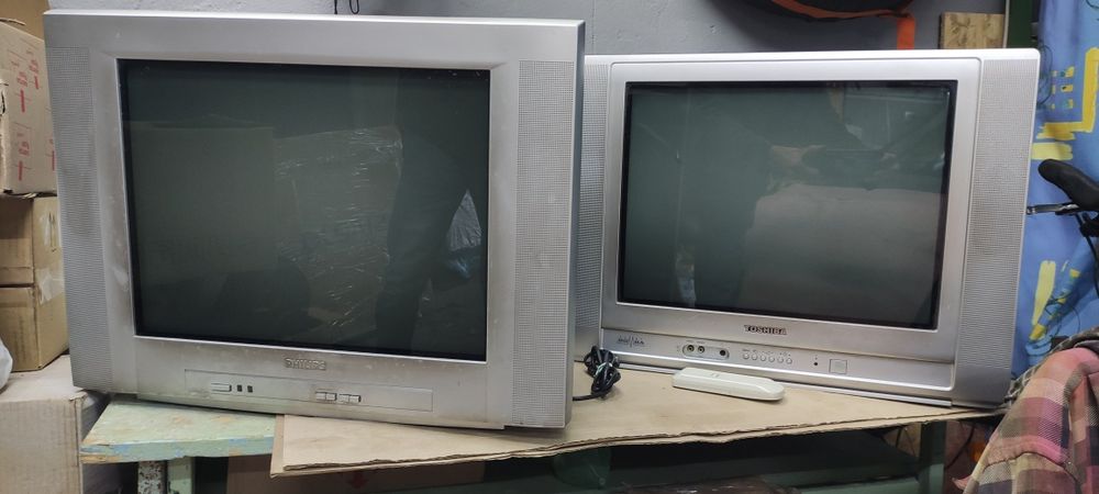 Телевізор Philips, Toshiba кінескопні 21"