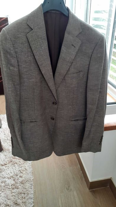 men's coat, in brown tones, size 50,64585680034691120