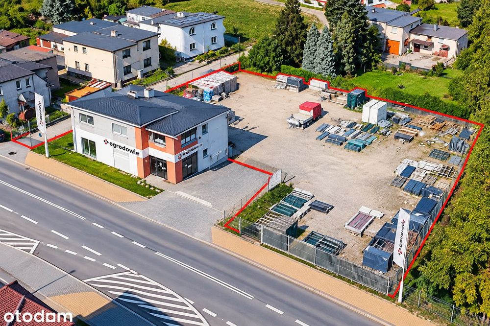 *** LOKAL UŻYTKOWY 90 m² * DK78*PLAC 1500 m² *DOJAZD TIR***