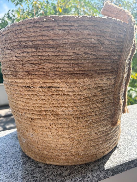 Cesto de Ráfia Natural