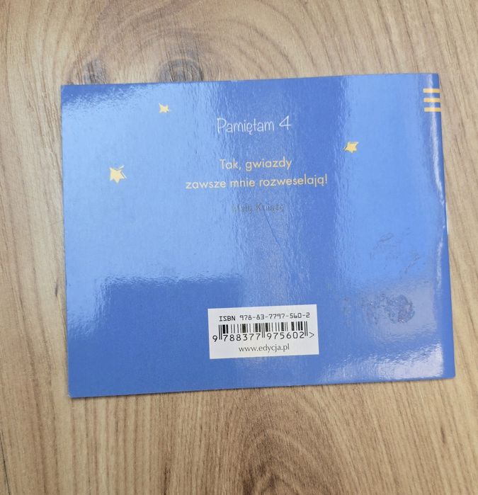 książeczka z cytatami "Jesteś Moją Gwiazdą"