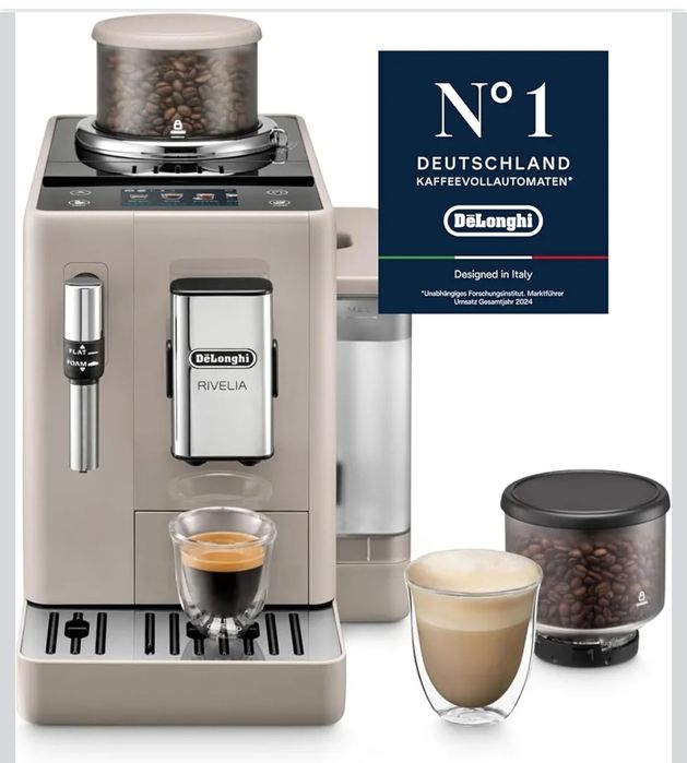 Automatyczny ekspres do kawy De'Longhi Rivelia.