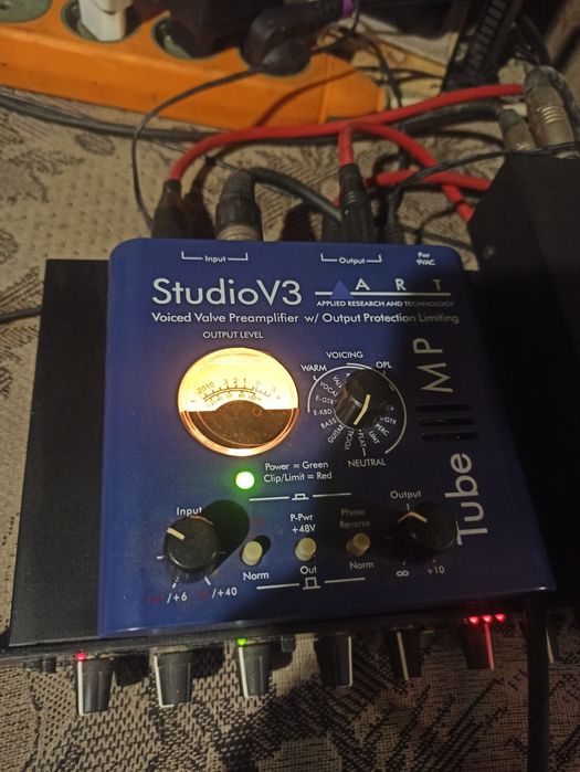 Мікрофонний Передпідсилювач Art tube MP studio v3