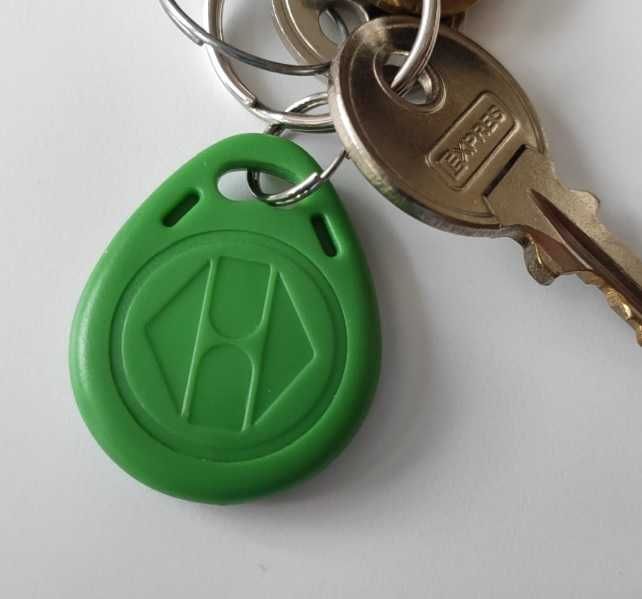 brelok do domofonu, pestka RFID, Tychy, od ręki