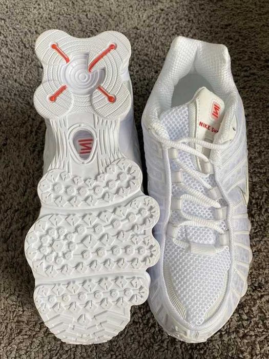 Nike Shox TL, Białe .37