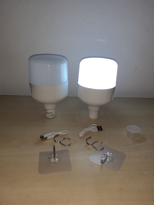 Лампа акумуляторна кемпінгова 300вт