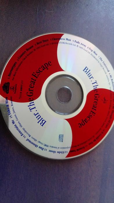 CD Banda BLUR (musica Britânica) (como novo)
