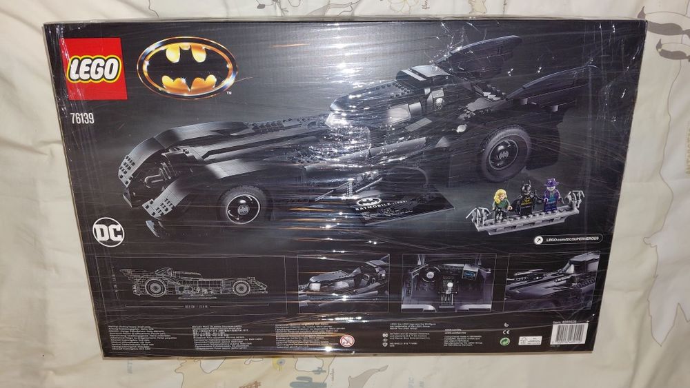 Lego Batman 1989 Batmobile Caixa Selada