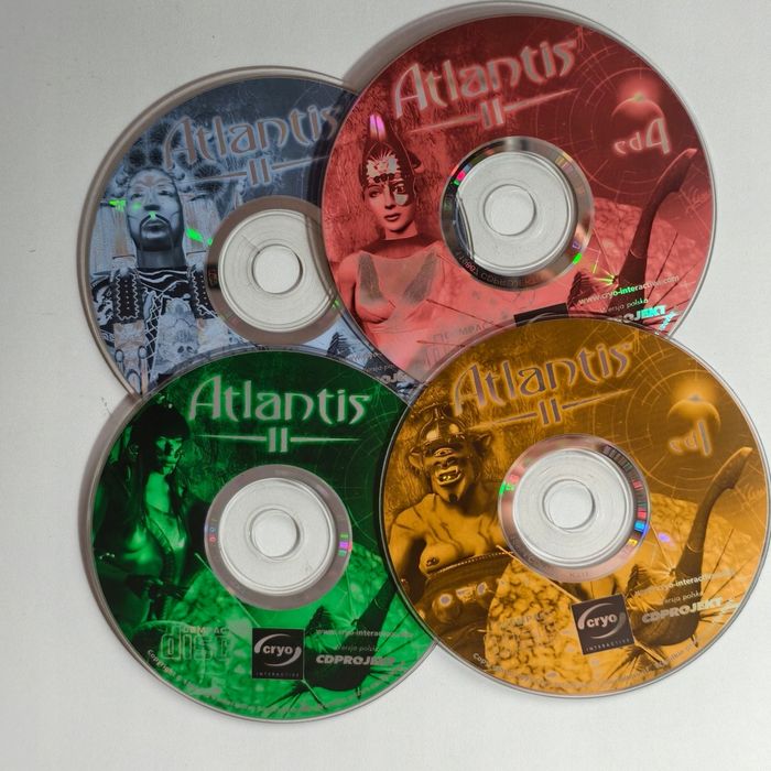 Gra Pc - Atlantis Ii 2 Pc Polskie Wydanie Pl 4x Cd
