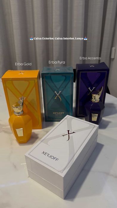 Xerjoff Erba Pura , Erba Gold , Accento