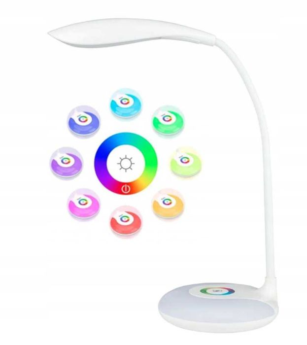 2x lampka biurkowa  ledowa