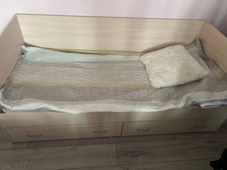 Кровать, ліжко, спальня, дитяче ліжко, мʼякий матрас, детская кровать