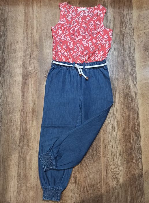 Kombinezon jeans rozm. 104, 110, 116
