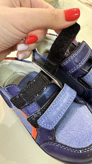 Туфли кожаные, кроссовки, ботиночки, размер 24