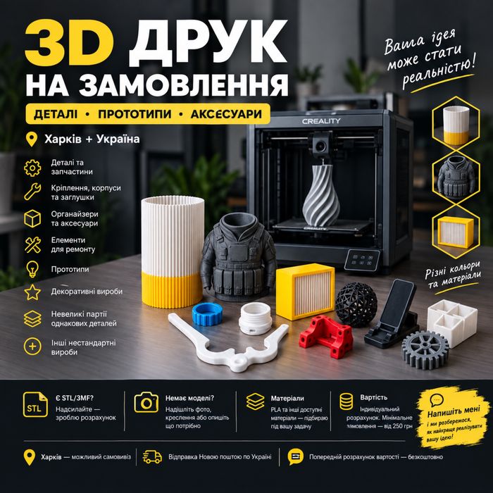 3D-друк на замовлення