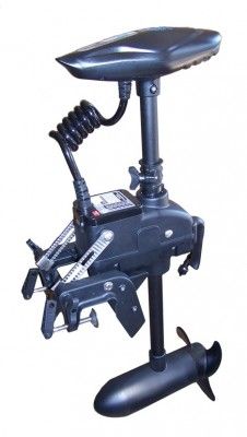 silnik elektryczny łodzi sterowany pilotem i pedałem nożnym Cayman T