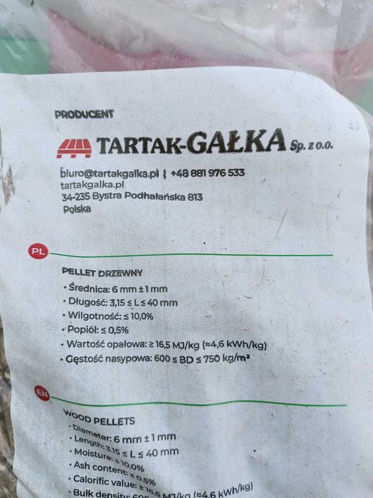KAMILEX - Pellet Tartak GAŁKA