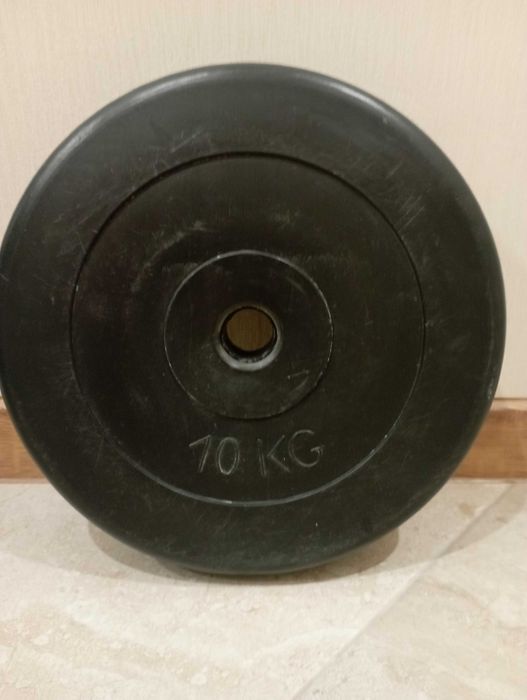 Композитный  диск  10  кг  (2 штуки)