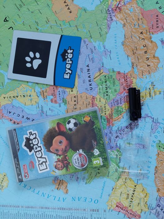 Gra sony psp eyepet plus kamerka psp-450