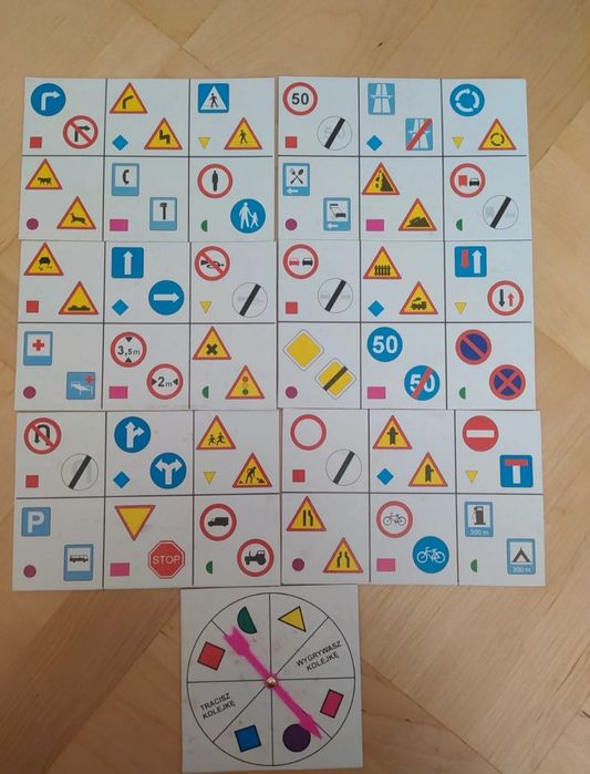 Gra edukacyjna poznajemy znaki drogowe