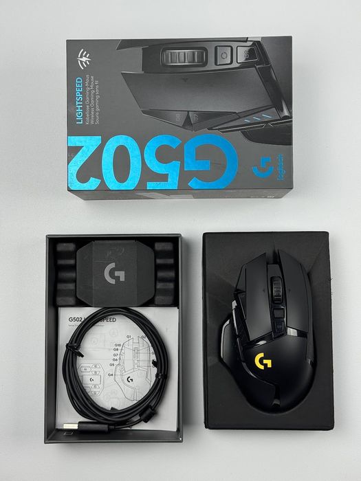 Бездротова ігрова миша Logitech G502 Lightspeed Black