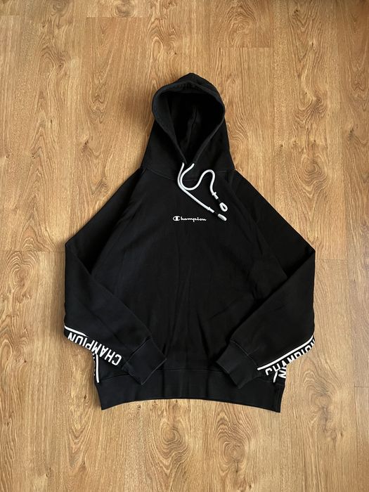 Худи Champion На Лампасах Heavy Cotton плотный sk8 rep y2k
