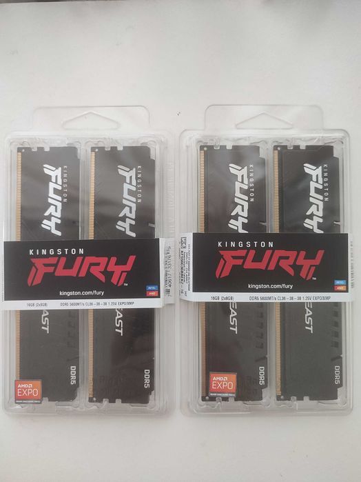 RAM Kingston FURY Beast DDR5 5600MT/s CL3664551420655234120