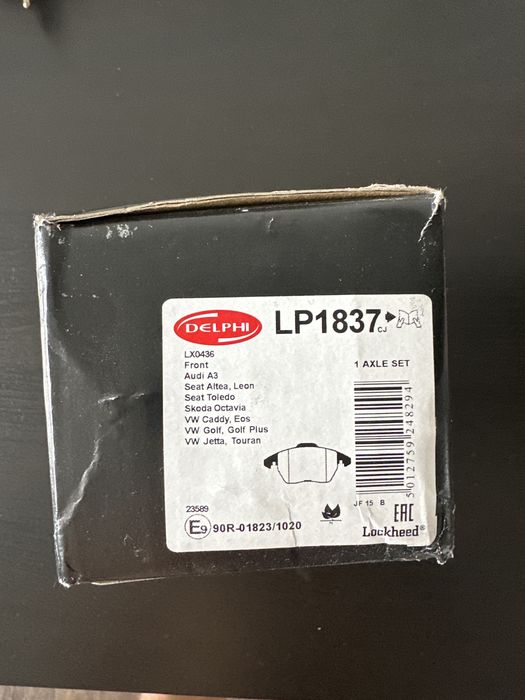 Klocki hamulcowe Audi A3, Seat Altea Leon, Skoda Octavia, VW Golf Caddy Jetta Touran