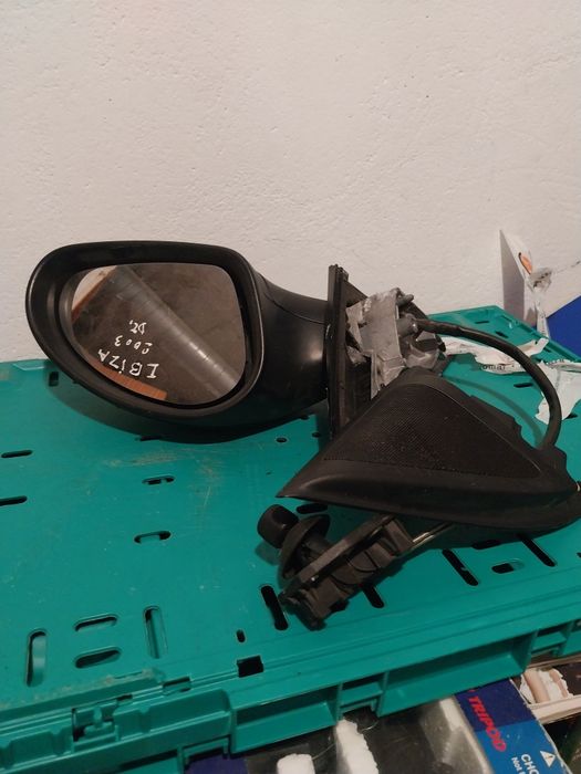 Retrovisor direito completo para Seat ibiza de 2003, entrego na Zona d