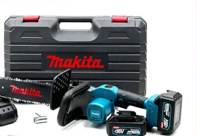 Пила Аккумуляторная Makita DUC CS-4002 (Шина 45см) АКБ 48V 6 Ah електрична акумулятор Мakita 16 дюймів шина Makita DUC CS-4002 (Шина 48см) АКБ 48V 5Ah