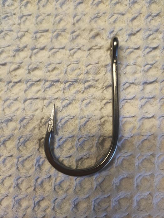 Caixa 10 anzóis Mustad 10/0 em aço inox